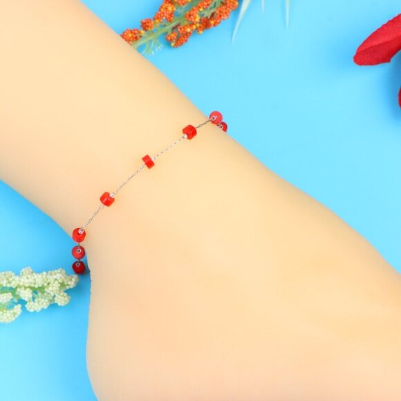 Elegant Handmade Anklet – Perfect for Women & Girls | Ideal Gift Option, DYC1580 - Picture 8 of 10